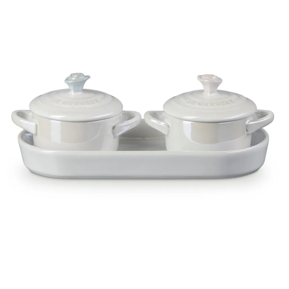 Le Creuset Petite Rose Cocotte Set